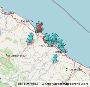 Mappa Str. S. Fortunato, 61039 San Costanzo PU, Italia (8.79417)