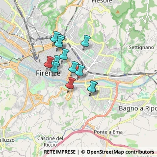 Mappa Via Piagentina, 50144 Firenze FI, Italia (1.36923)