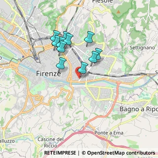 Mappa Via Piagentina, 50144 Firenze FI, Italia (1.55364)