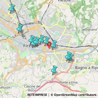 Mappa Via Arnolfo, 50126 Firenze FI, Italia (1.86364)