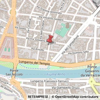 Mappa Via del Ghirlandaio, 3, 50121 Firenze, Firenze (Toscana)