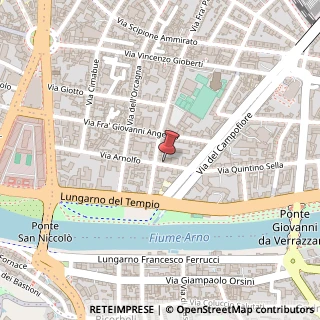 Mappa Via Arnolfo, 6, 50121 Firenze, Firenze (Toscana)