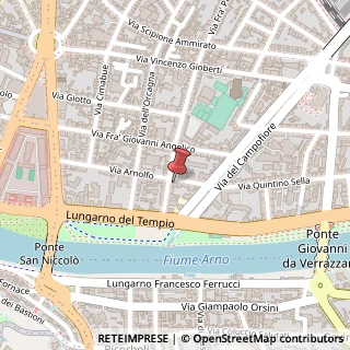 Mappa Via Arnolfo, 15, 50121 Firenze, Firenze (Toscana)