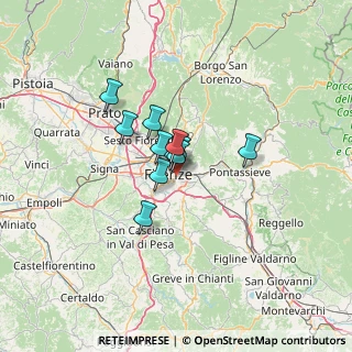 Mappa Via Arnolfo, 50126 Firenze FI, Italia (7.69273)