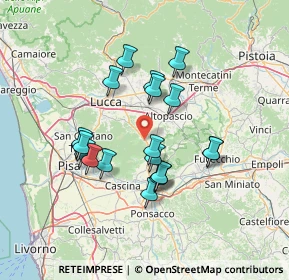 Mappa Via di Castelvecchio, 55012 Capannori LU, Italia (12.5765)