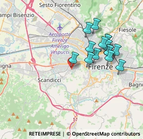 Mappa CAMBI FRANCESCO, 50143 Firenze FI, Italia (3.57)