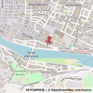 Mappa Corso dei Tintori, 21, 50122 Firenze, Firenze (Toscana)