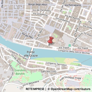 Mappa Corso dei Tintori, 9, 50122 Firenze, Firenze (Toscana)