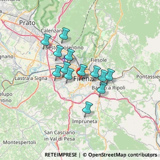Mappa Via della Chiesa, 50124 Firenze FI, Italia (5.44308)