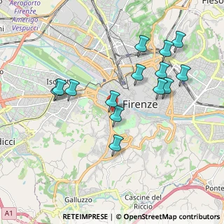 Mappa Via della Chiesa, 50124 Firenze FI, Italia (1.96929)