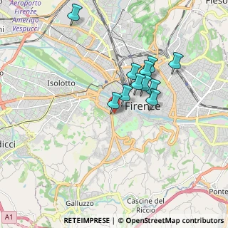 Mappa Via della Chiesa, 50124 Firenze FI, Italia (1.52636)