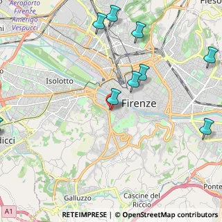 Mappa Via della Chiesa, 50124 Firenze FI, Italia (3.13273)