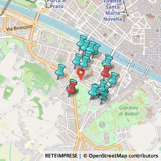Mappa Via della Chiesa, 50124 Firenze FI, Italia (0.3125)