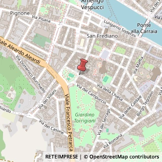 Mappa Via della Chiesa, 71, 50124 Firenze, Firenze (Toscana)