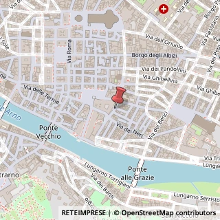 Mappa Via dei Leoni, 8-red, 50122 Firenze, Firenze (Toscana)