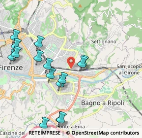 Mappa Via Monsignor Leto Casini, 50135 Firenze FI, Italia (2.33867)