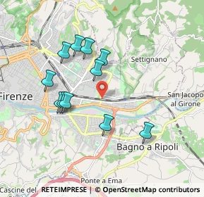 Mappa Via Monsignor Leto Casini, 50135 Firenze FI, Italia (1.71909)