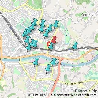 Mappa Via Monsignor Leto Casini, 50135 Firenze FI, Italia (0.8875)