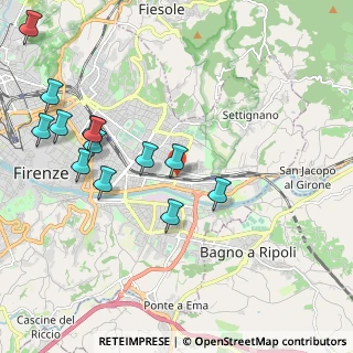 Mappa Via Monsignor Leto Casini, 50135 Firenze FI, Italia (2.34462)