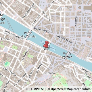 Mappa Piazza Dei Frescobaldi, 8/red, 50125 Firenze, Firenze (Toscana)