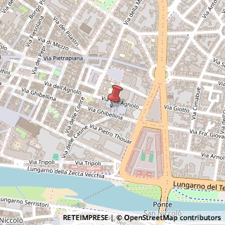 Mappa Piazza delle Murate, 11, 50122 Firenze, Firenze (Toscana)