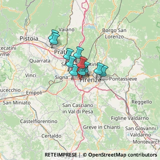 Mappa Via Baccio da Montelupo, 50142 Firenze FI, Italia (7.85909)