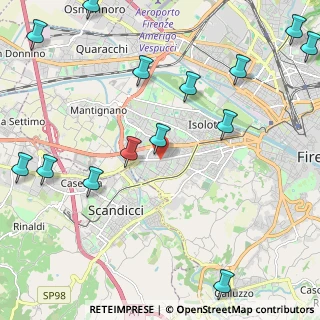 Mappa Via Baccio da Montelupo, 50142 Firenze FI, Italia (3.00429)