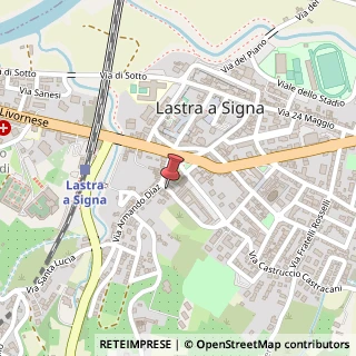 Mappa Via I Maggio, 17, 50055 Lastra a Signa, Firenze (Toscana)