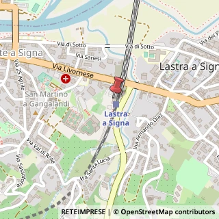 Mappa Via di Rimaggio, 1, 50055 Lastra a Signa, Firenze (Toscana)