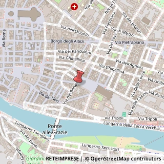 Mappa Via dei Benci, 38, 50126 Firenze, Firenze (Toscana)