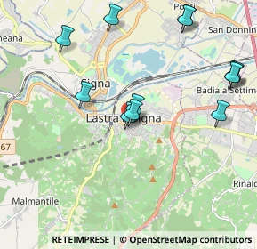 Mappa Diramazione Firenze-Pisa-Livorno, 50055 Lastra a Signa FI, Italia (2.26)