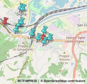 Mappa Diramazione Firenze-Pisa-Livorno, 50055 Lastra a Signa FI, Italia (0.99818)