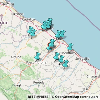 Mappa Via San Giovanni, 61030 Lucrezia PU, Italia (11.68158)