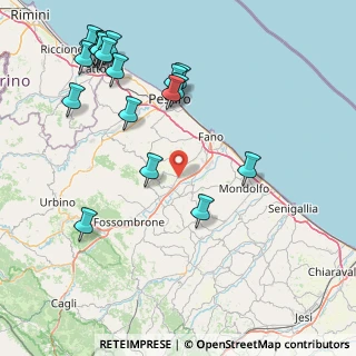 Mappa Via S. Giovanni, 61030 Lucrezia PU, Italia (20.74421)
