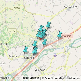 Mappa Via S. Giovanni, 61030 Lucrezia PU, Italia (1.09167)