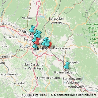Mappa Via del Loretino, 50136 Firenze FI, Italia (9.72636)