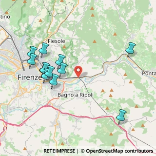 Mappa Via del Loretino, 50136 Firenze FI, Italia (4.38417)