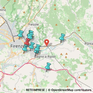 Mappa Via del Loretino, 50136 Firenze FI, Italia (3.69545)