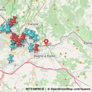 Mappa Via del Loretino, 50136 Firenze FI, Italia (5.8375)