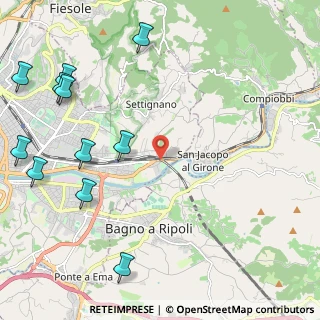 Mappa Via del Loretino, 50136 Firenze FI, Italia (3.10455)