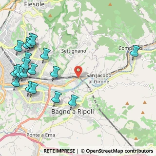 Mappa Via del Loretino, 50136 Firenze FI, Italia (2.993)