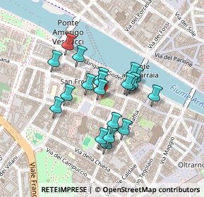 Mappa Borgo Stella, 50124 Firenze FI, Italia (0.176)