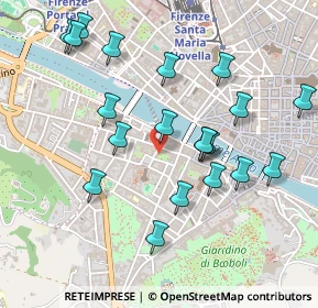 Mappa Borgo Stella, 50124 Firenze FI, Italia (0.516)