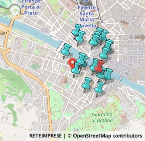 Mappa Borgo Stella, 50124 Firenze FI, Italia (0.3535)