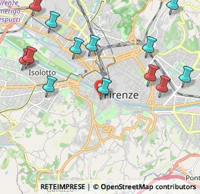 Mappa Borgo Stella, 50124 Firenze FI, Italia (2.59923)