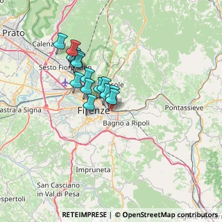 Mappa 50136 Firenze FI, Italia (5.77467)