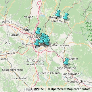 Mappa 50136 Firenze FI, Italia (8.75083)