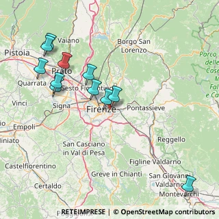 Mappa 50136 Firenze FI, Italia (17.56182)