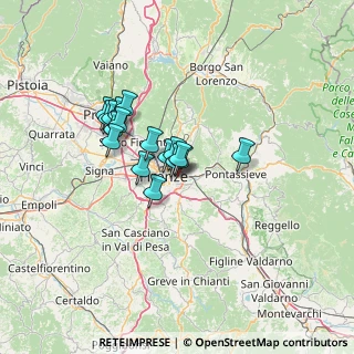 Mappa 50136 Firenze FI, Italia (9.89118)