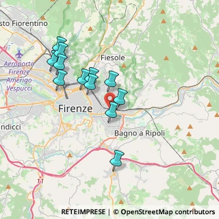 Mappa 50136 Firenze FI, Italia (3.5125)